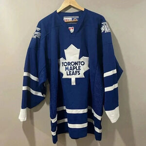 Vtg CCM Toronto Maple  Leafs NHL Hockey Jersey - XL